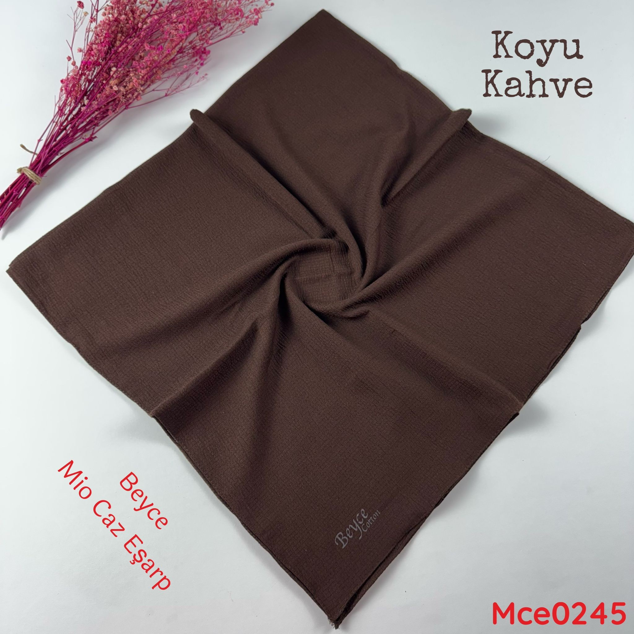 T-029 Beyce Mio Caz Eşarp