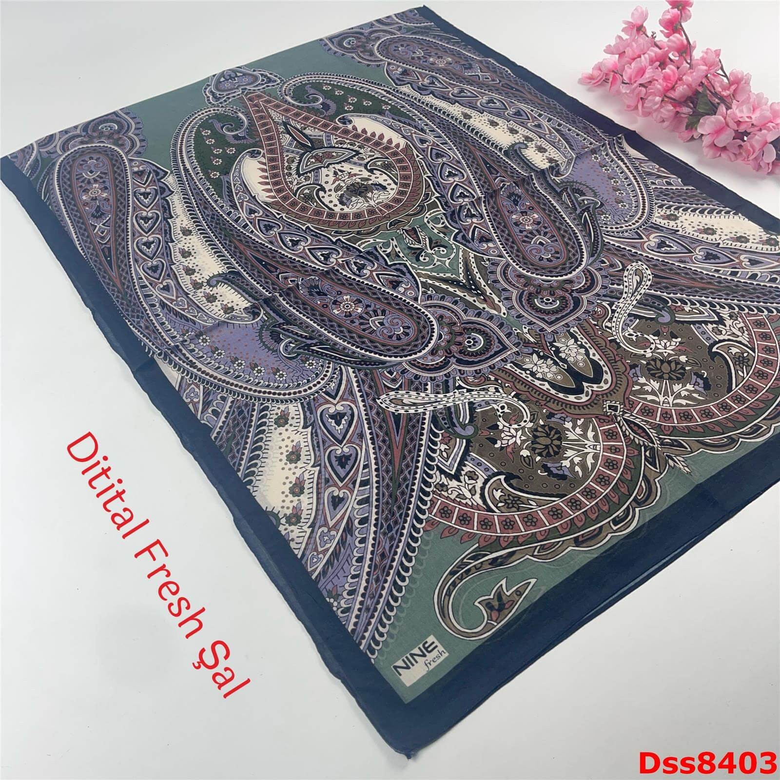 ZB-048  Dijital Fresh Şal
