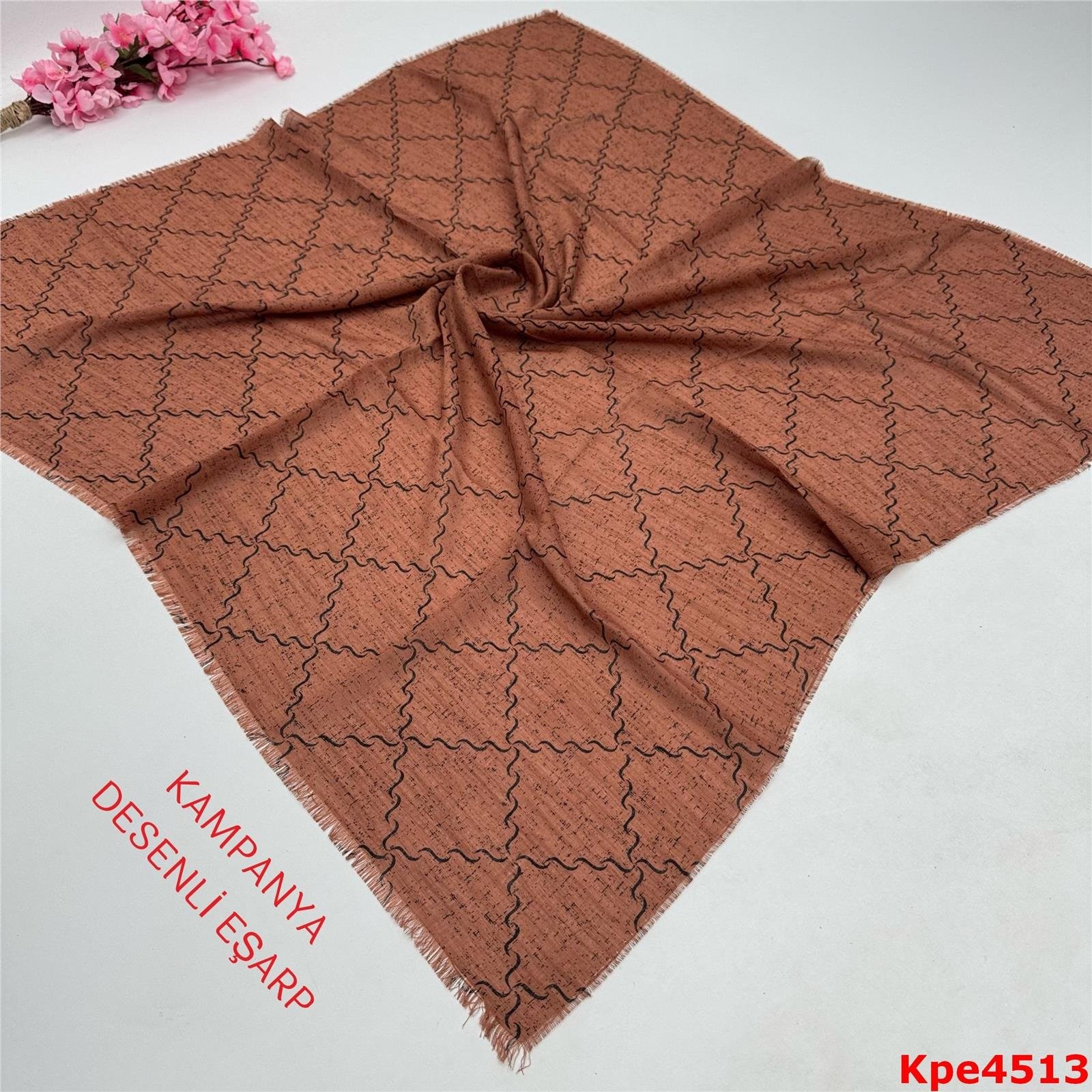 ZK-044 Kampanya Desenli Eşarp