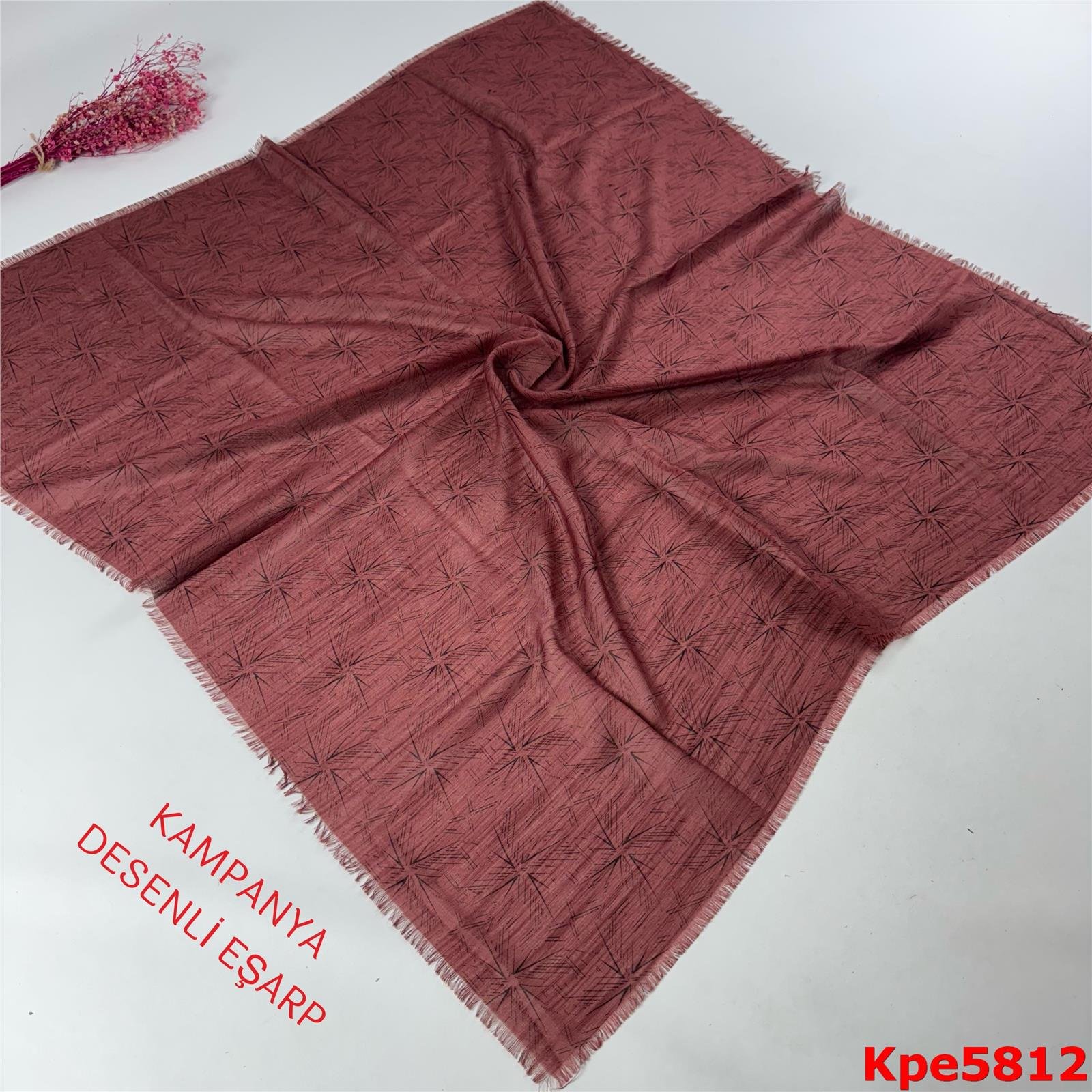 ZK-051 Kampanya Desenli Eşarp