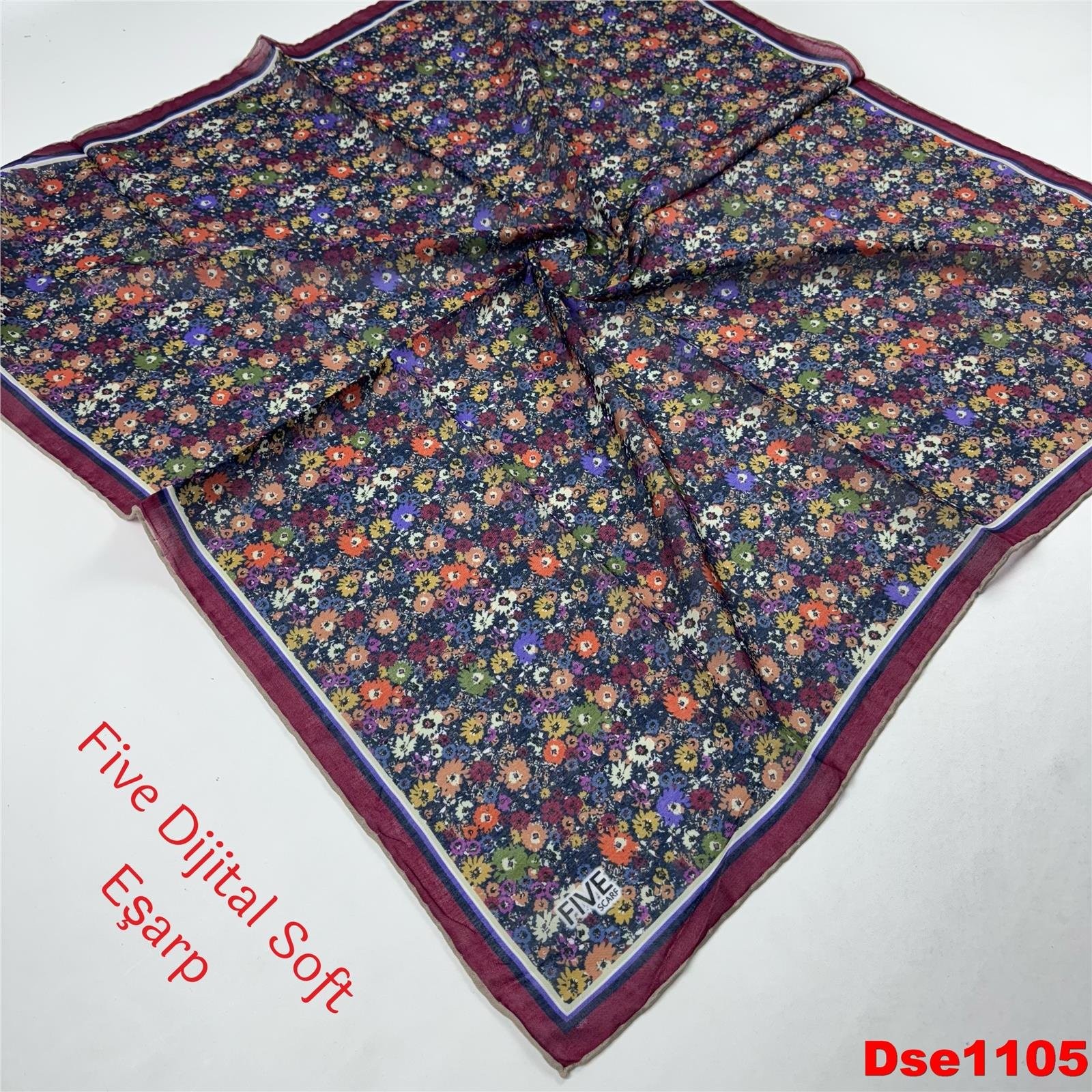 P-041 Five Dijital Soft Eşarp