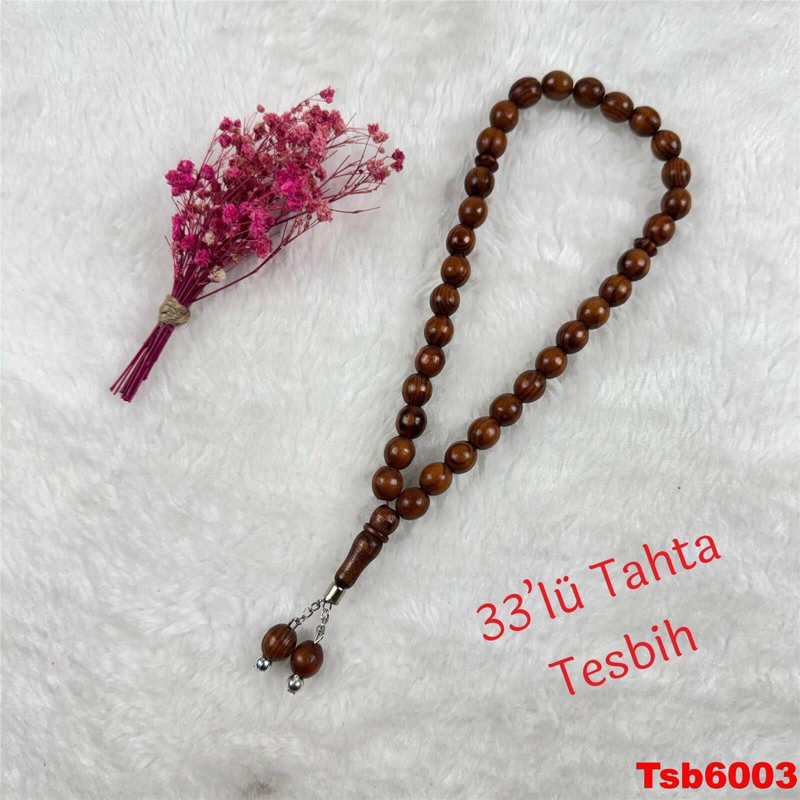 V-302 33'lü Tahta Tesbih