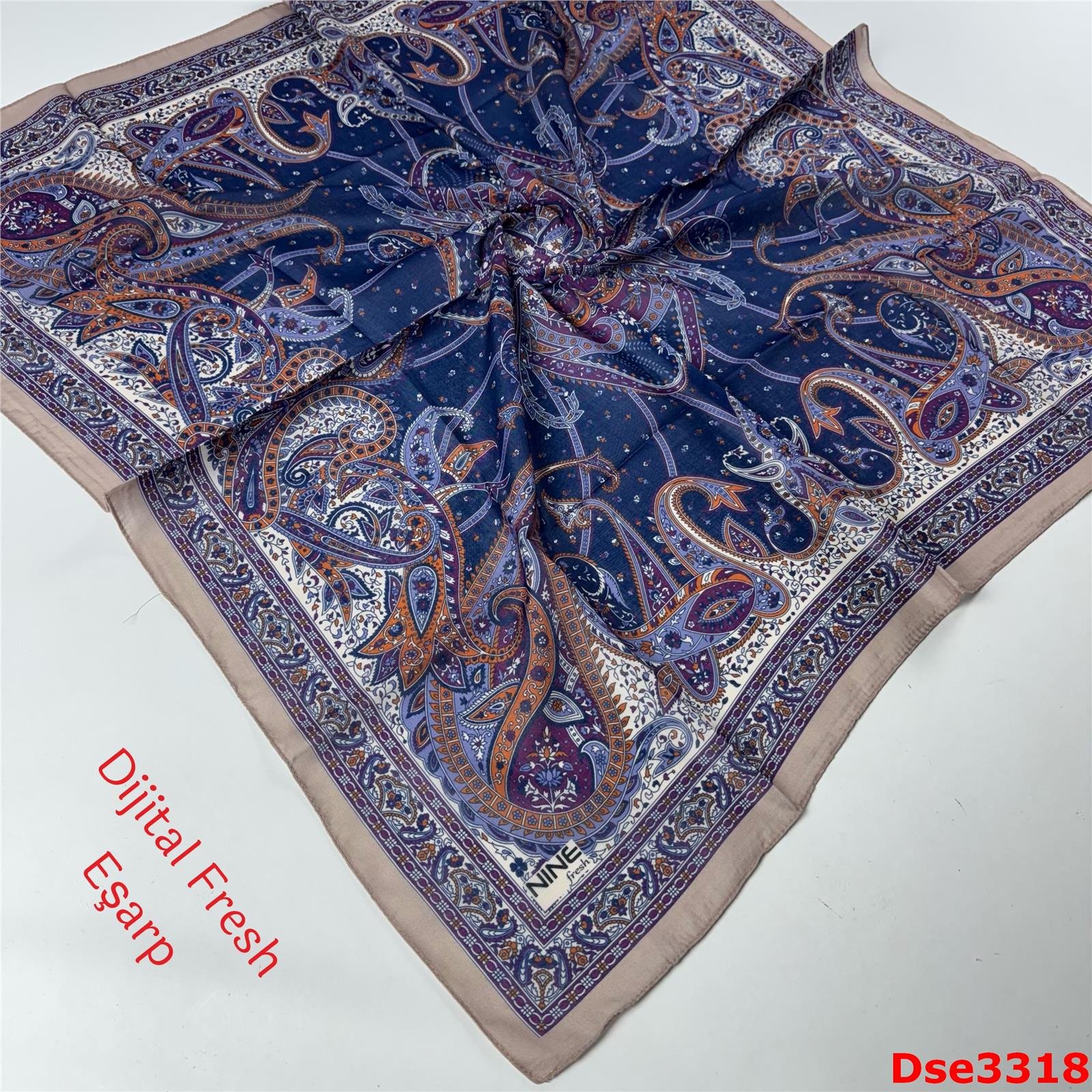 P-081 Dijital Fresh Eşarp