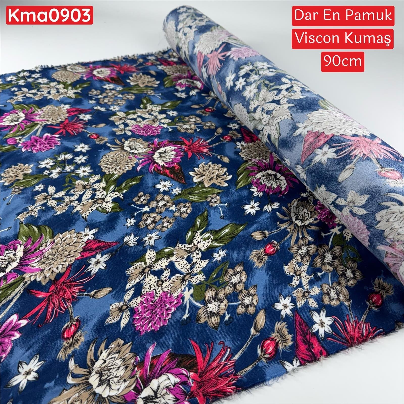 ZO-140 Dar En Pamuk Viscon Kumaş 90cm