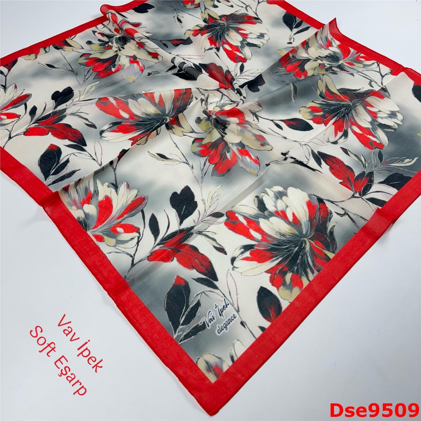 R-108 Vav İpek Soft Eşarp
