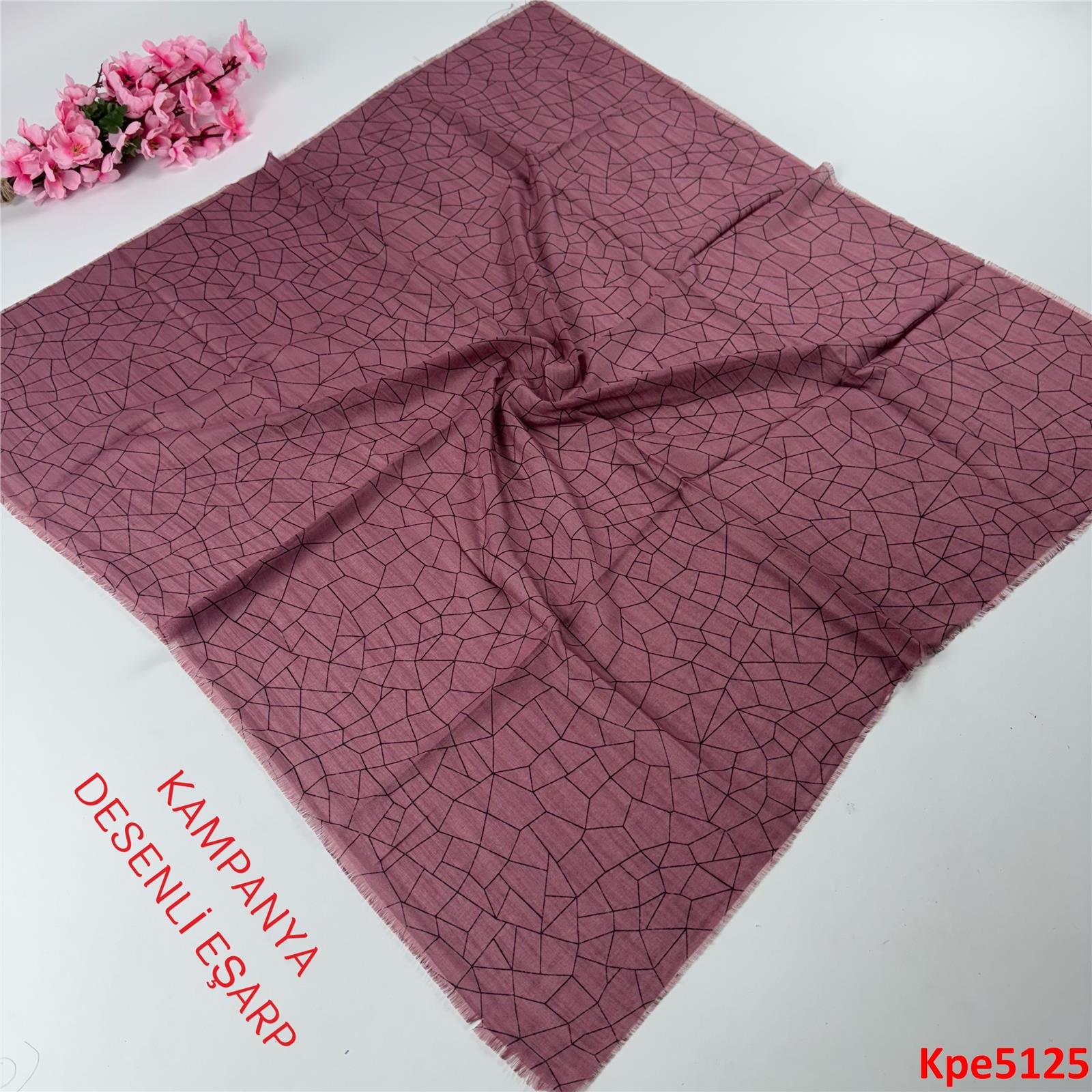 ZK-089 Kampanya Desenli Eşarp
