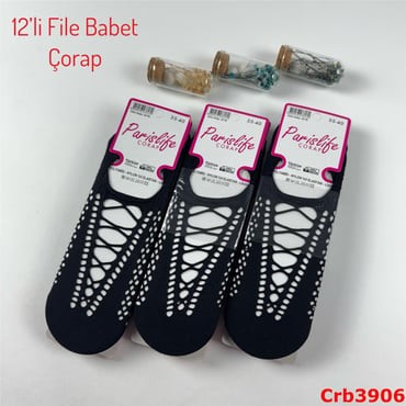 J-109 12'li File Babet Çorap