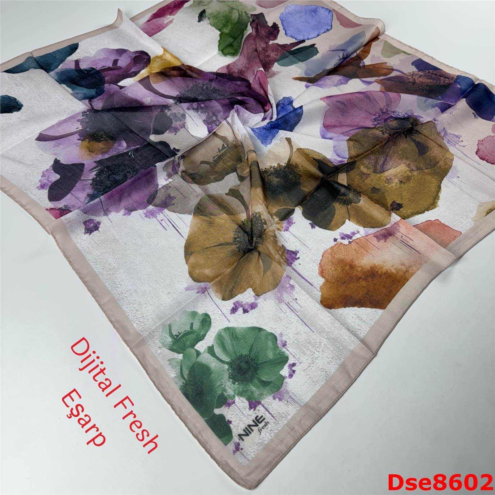 P-038 Dijital Fresh Eşarp