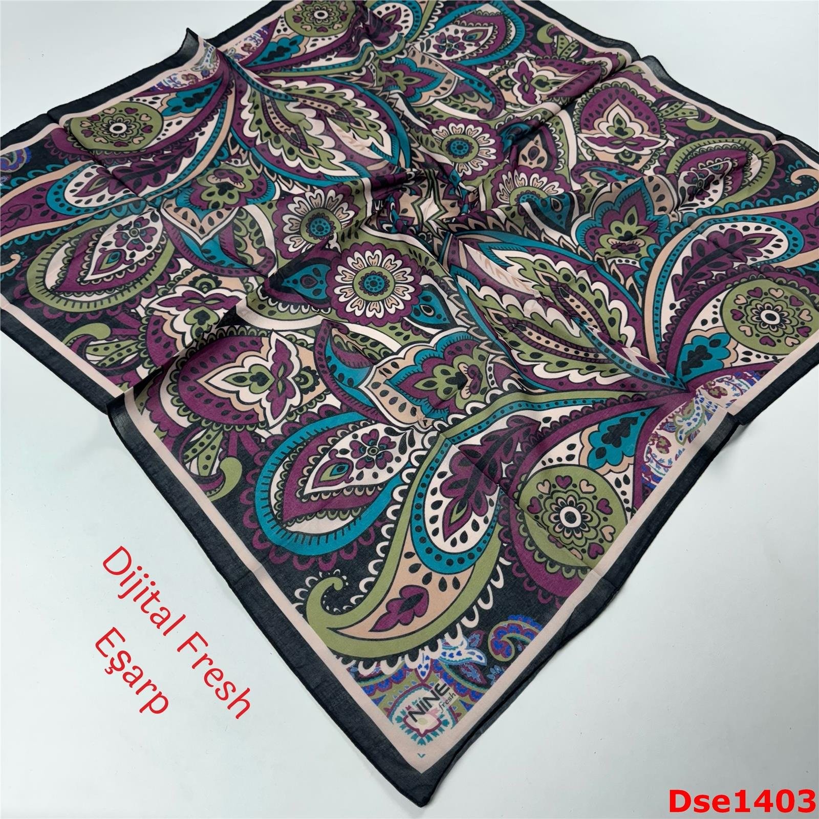 S-091  Dijital Fresh Eşarp