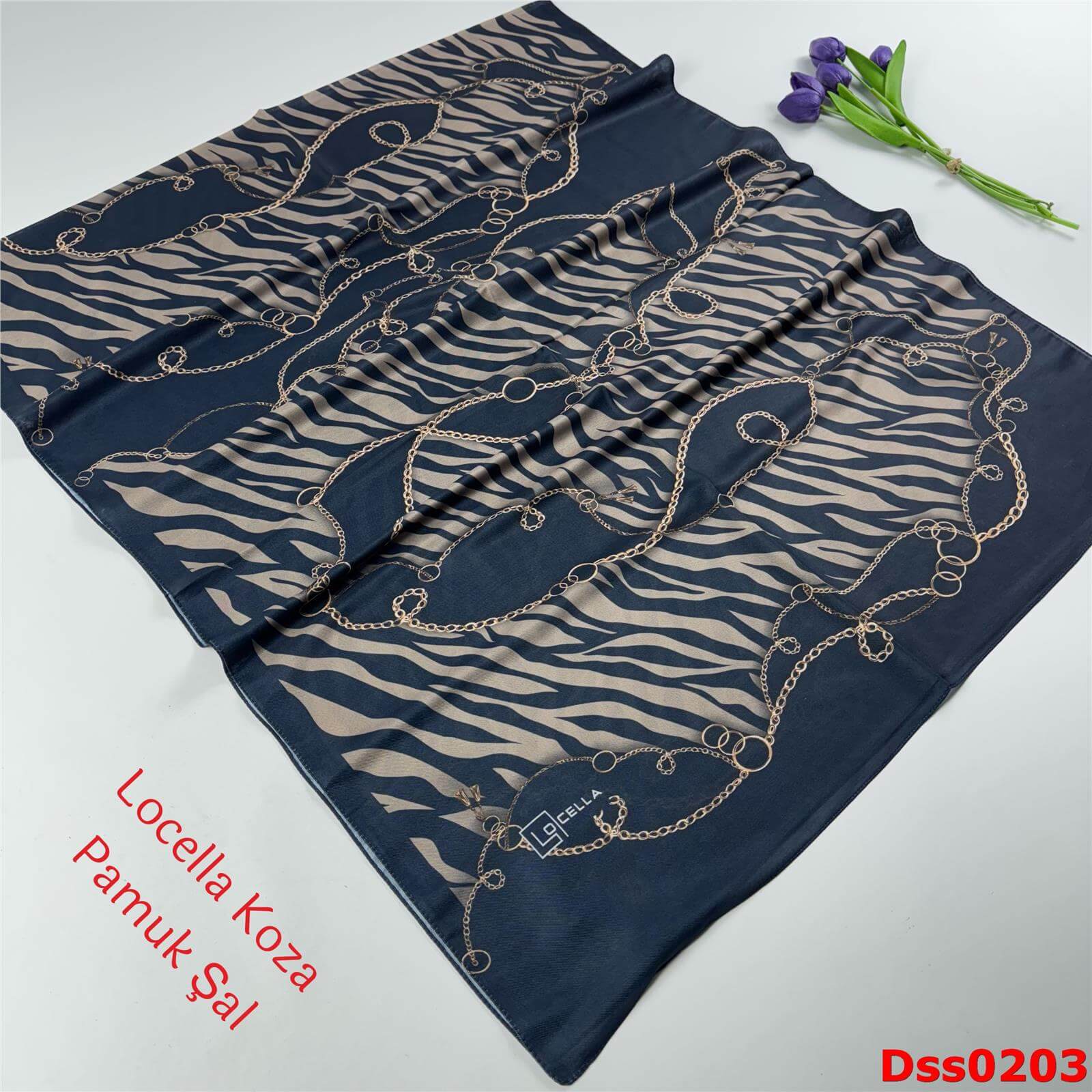 Y-117 Locella Koza Pamuk Şal