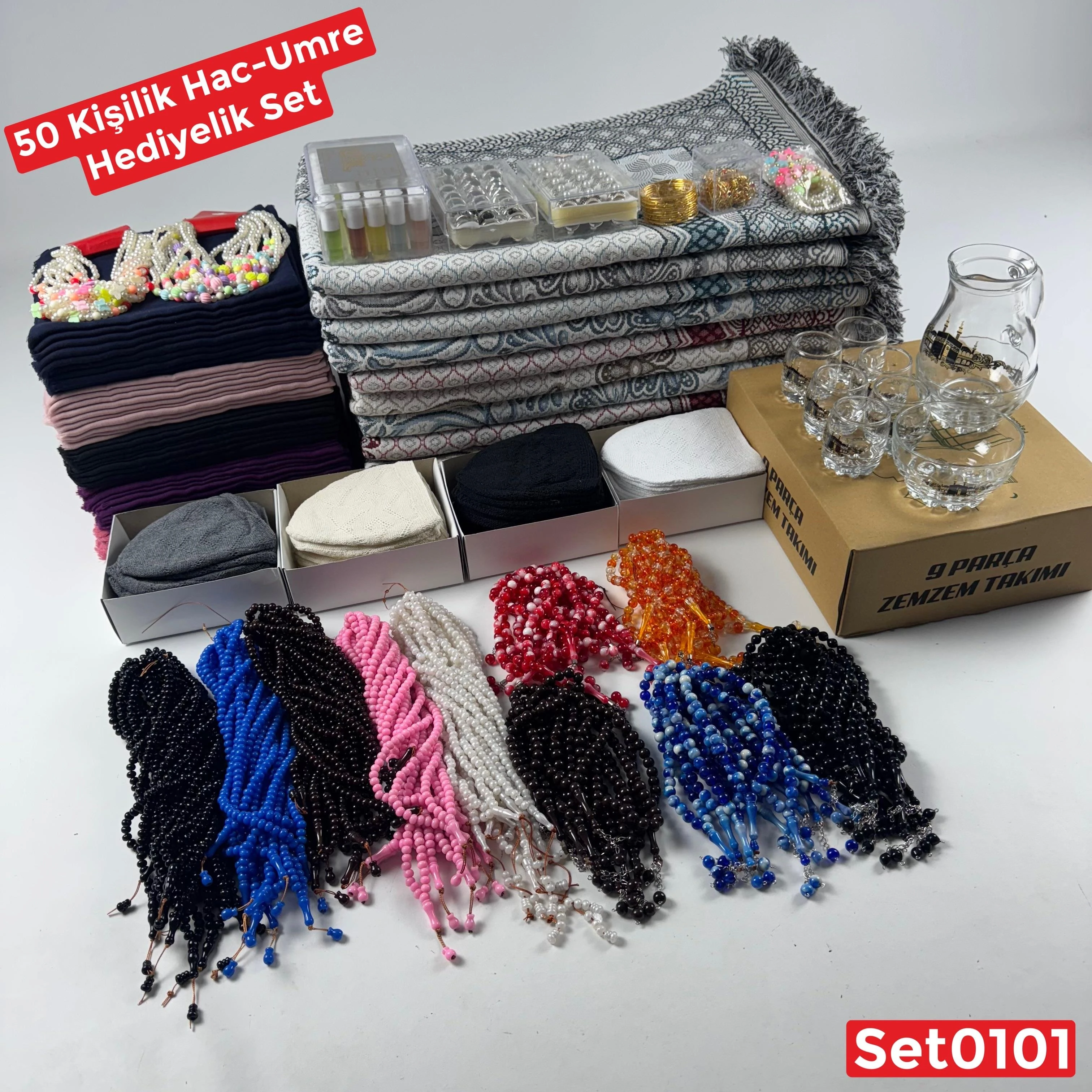 50 Kişilik Umre-Hac Hedıyelik Tam Set
