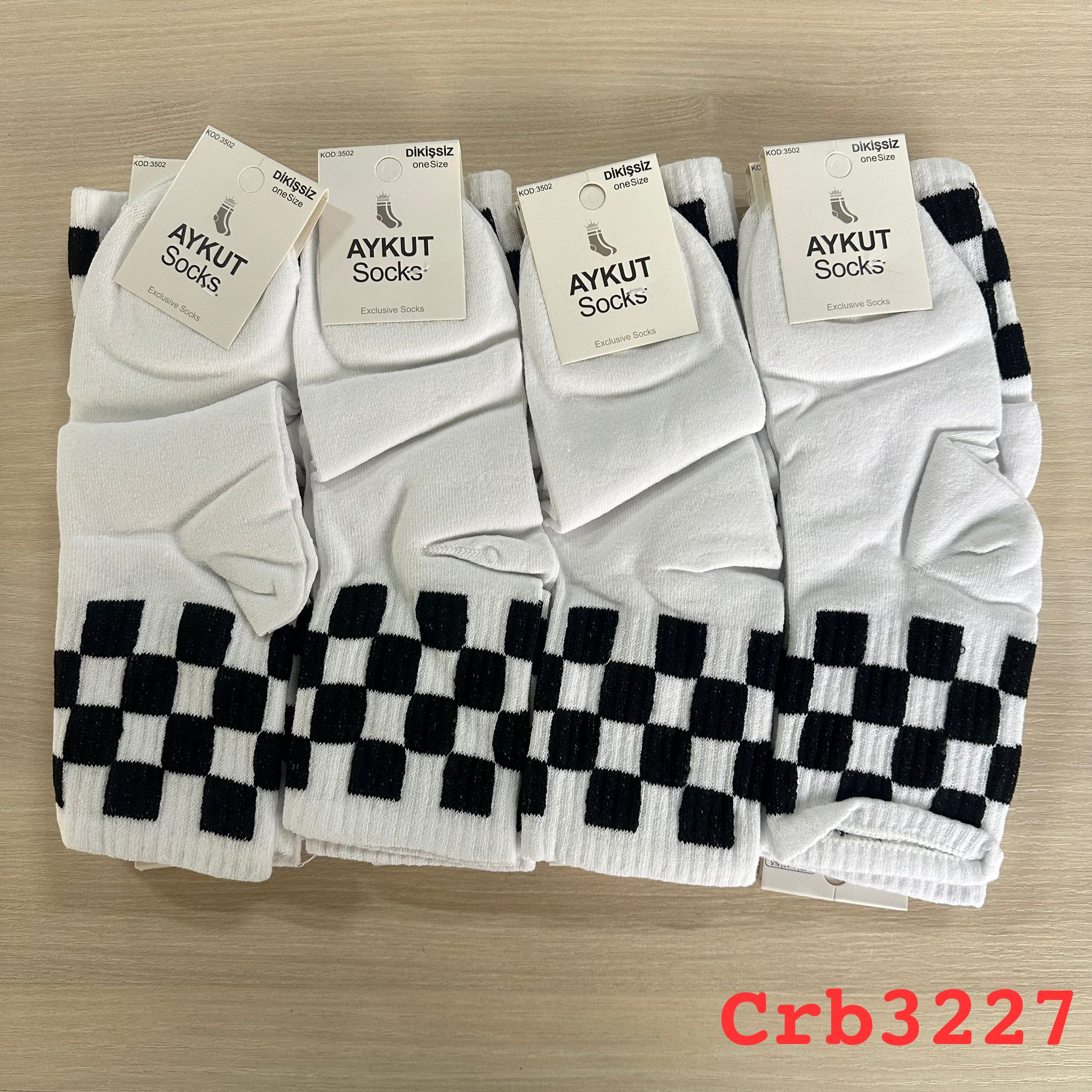 ZB-026 Unisex Uzun Kolej Çorap (Dikişsiz) 12 ADET