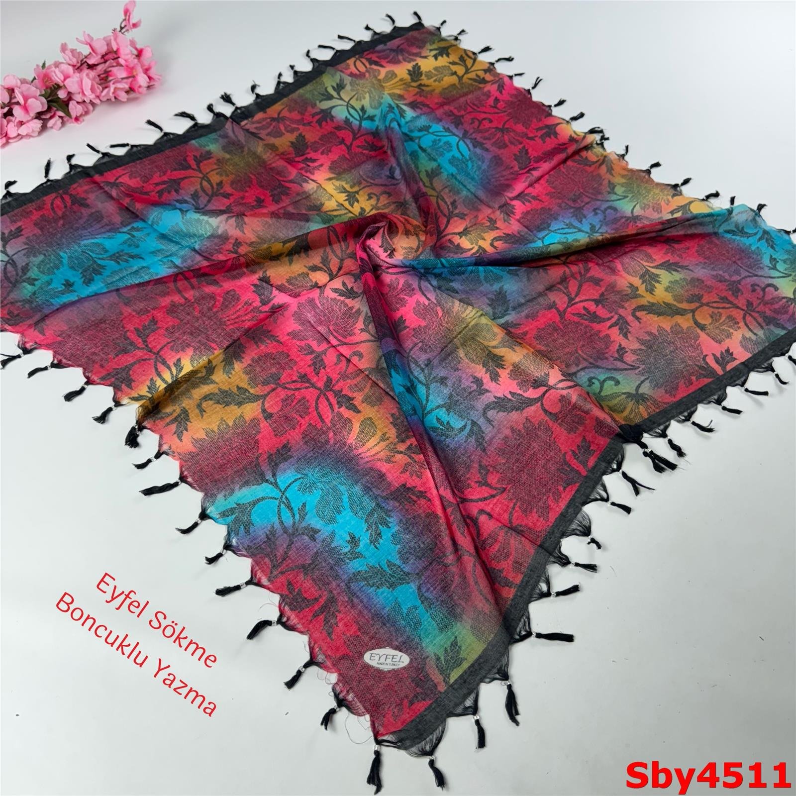 M-059 Eyfel Sökme Boncuklu Yazma