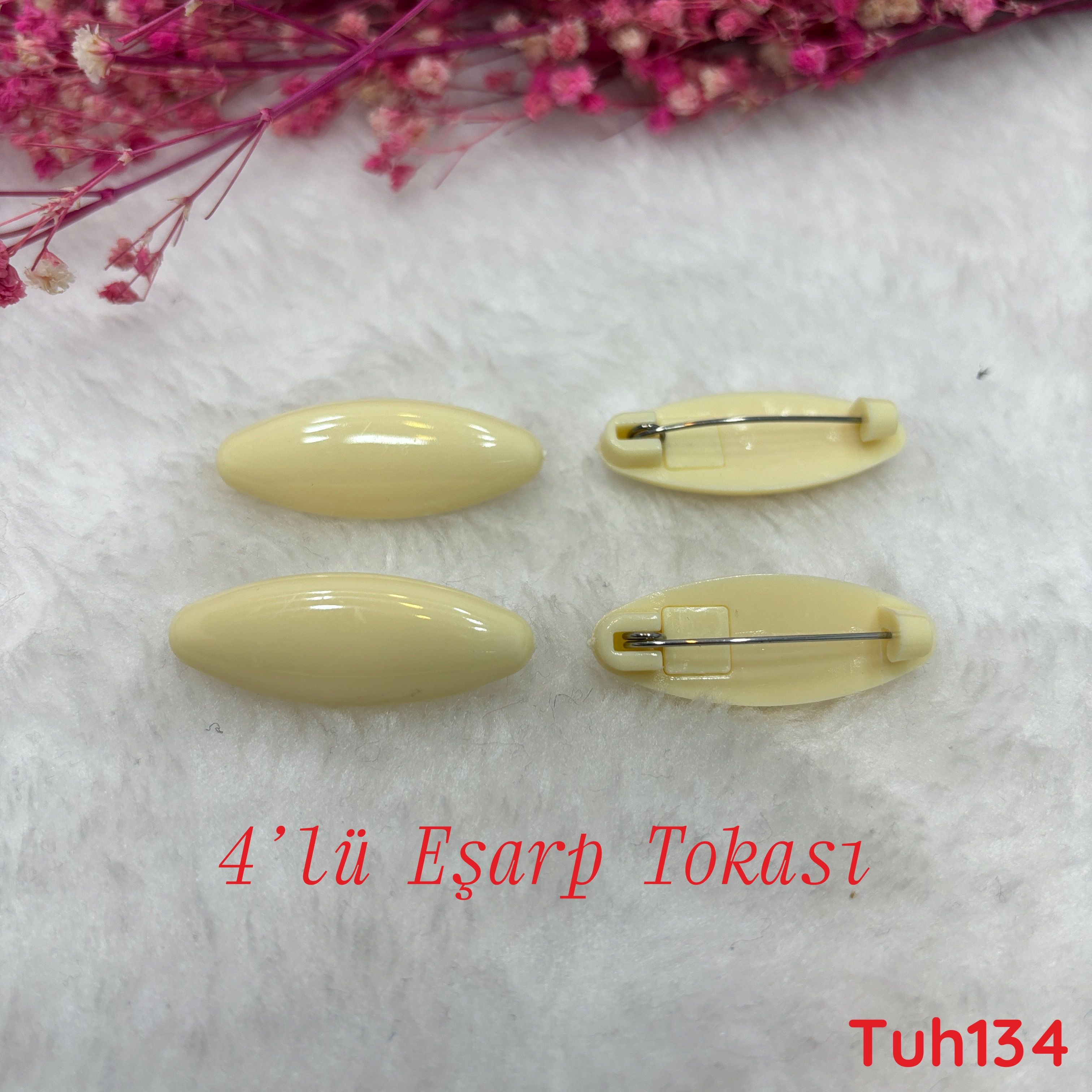 R-107 4'lü Eşarp Tokası