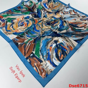 P-099 Vav İpek Soft Eşarp