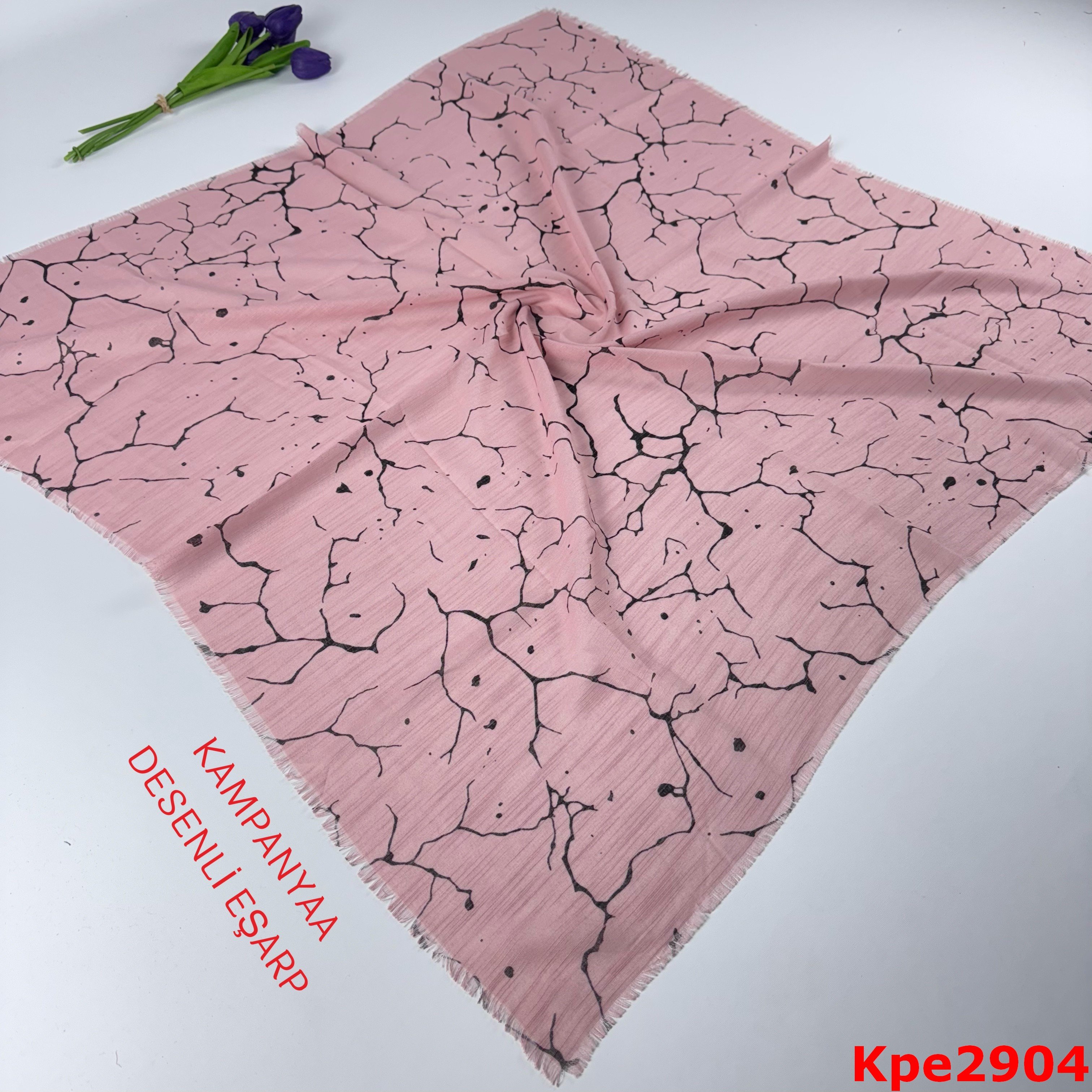 ZK-034 Kampanya Desenli Eşarp