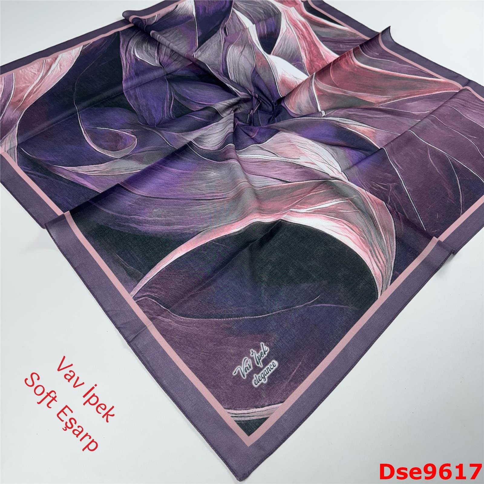 S-106 Vav İpek Soft Eşarp