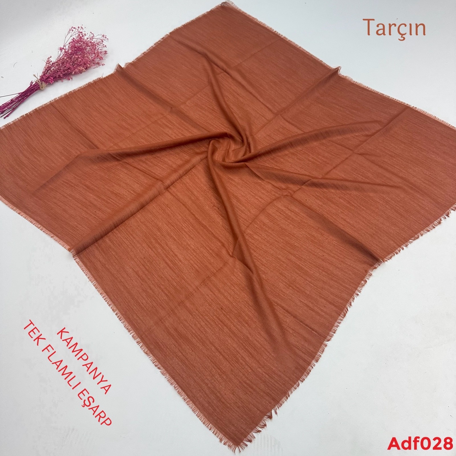 ZH-028 Kampanya Tek Flamlı Eşarp