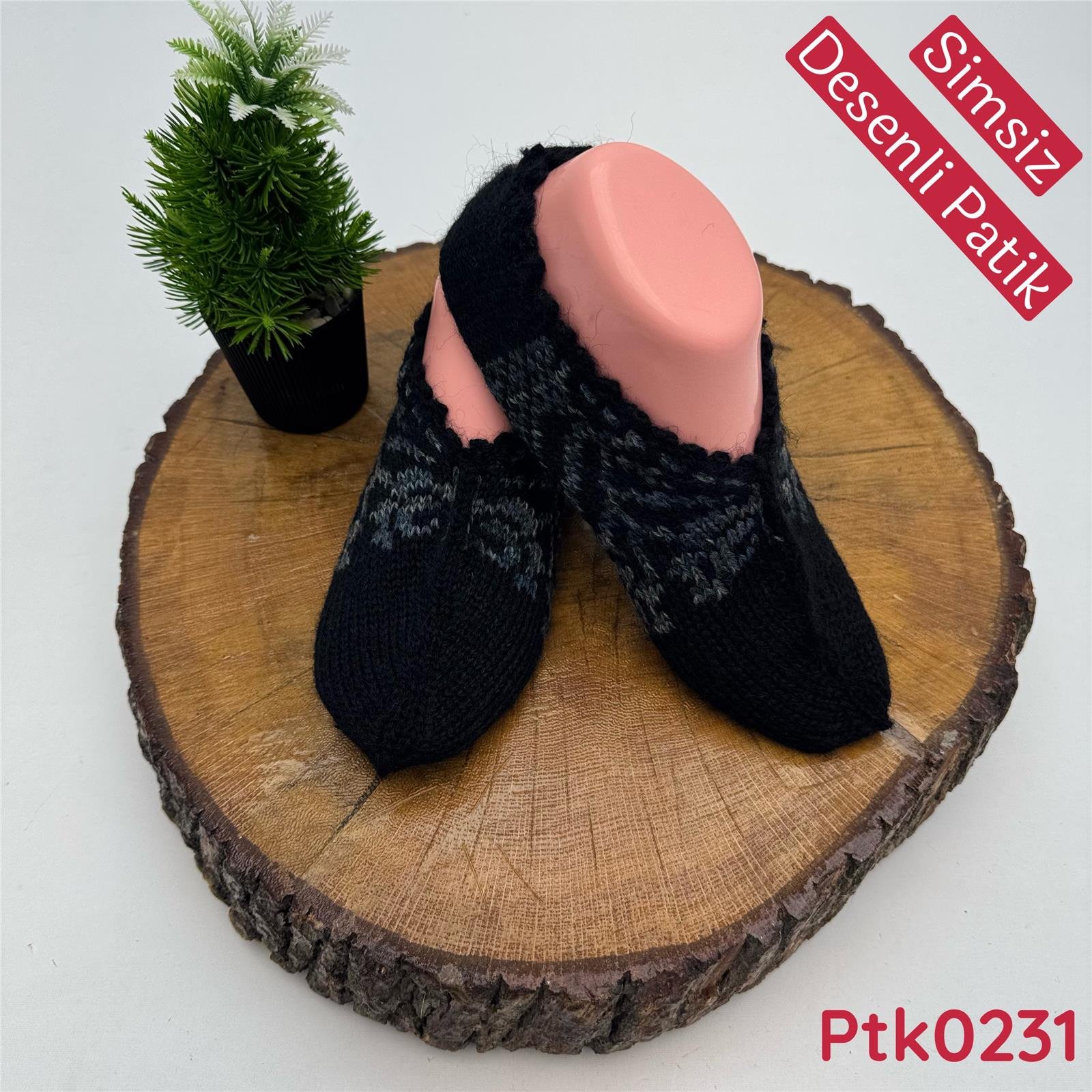 ZG-041 Simsiz Desenli Patik