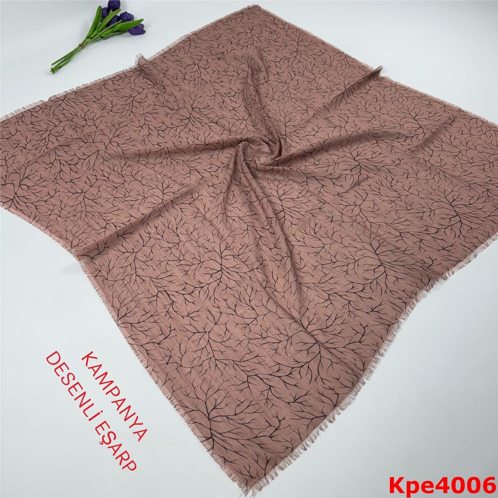 ZH-058  Kampanya Desenli Eşarp