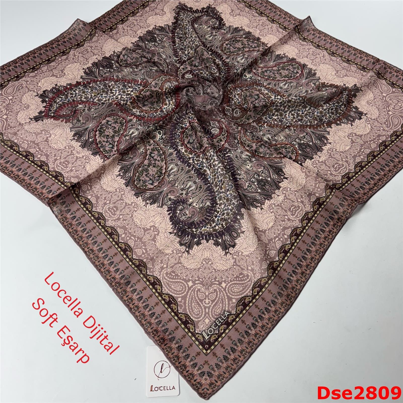 P-127 Locella El Dikişli Soft Eşarp