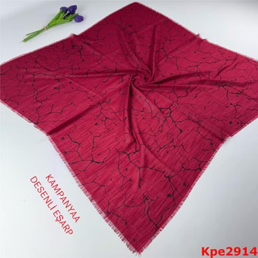 ZK-071 Kampanya Desenli Eşarp