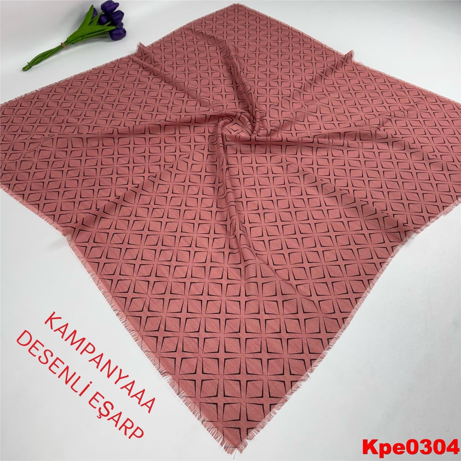 A-0260 Kampanya Desenli Eşarp