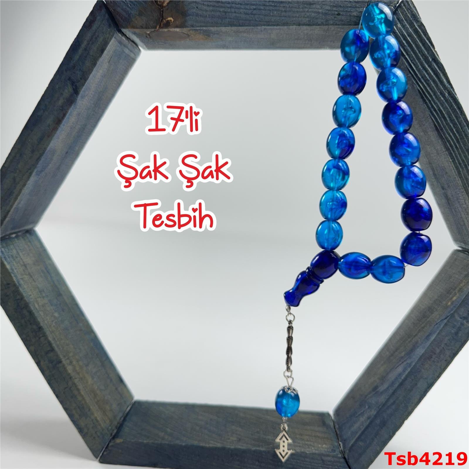 ZZ-256  17'lİ Şak Şak Erkek Tesbih