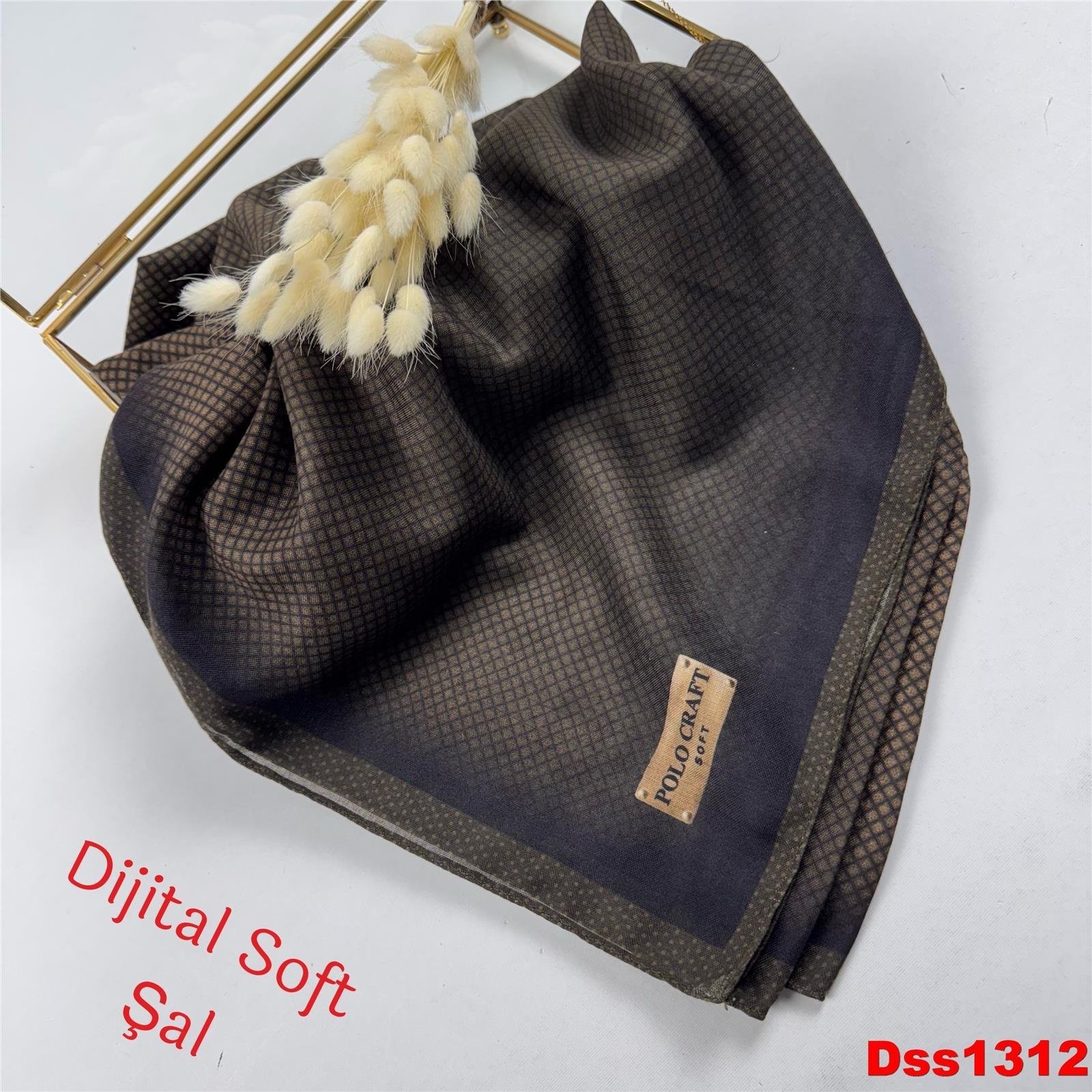 N-065 Polo Craft Dijital Soft Şal