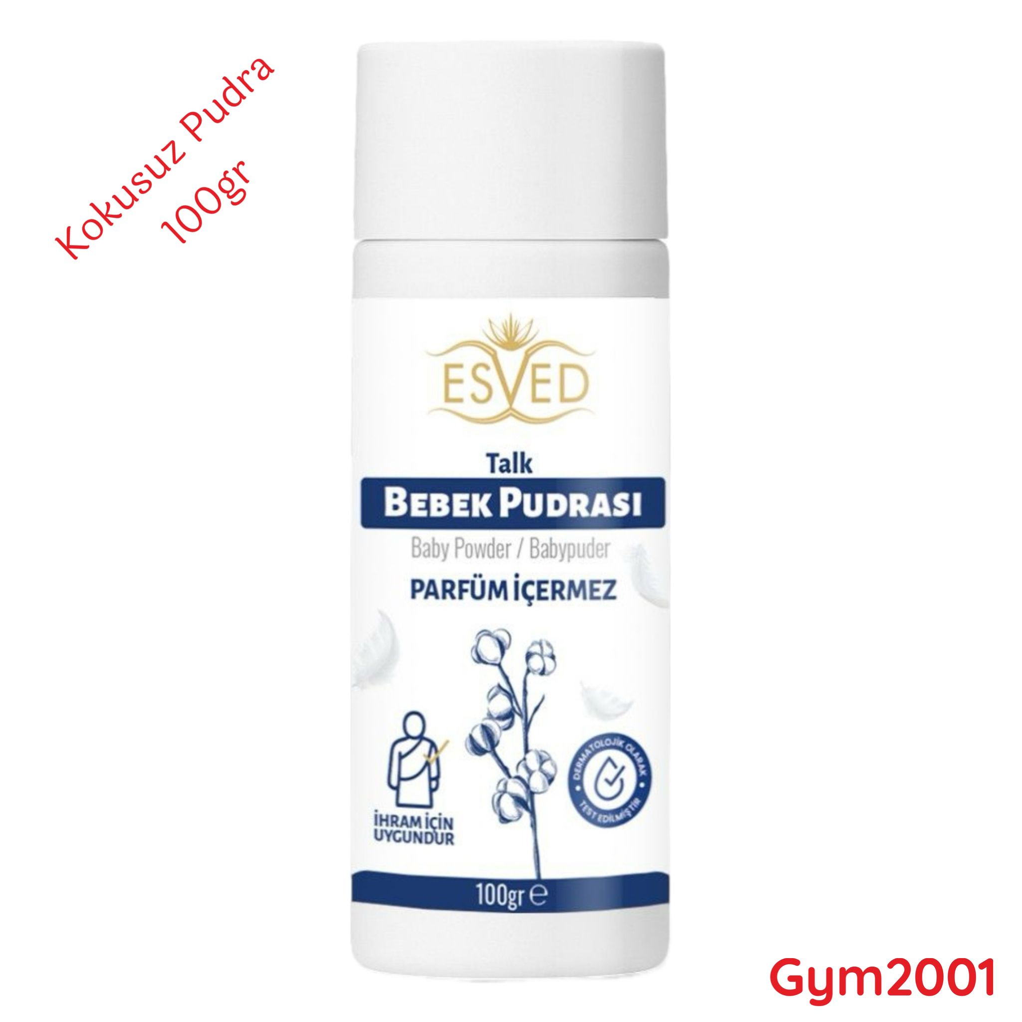 ZV-070 Kokusuz Pudra 100 Gr