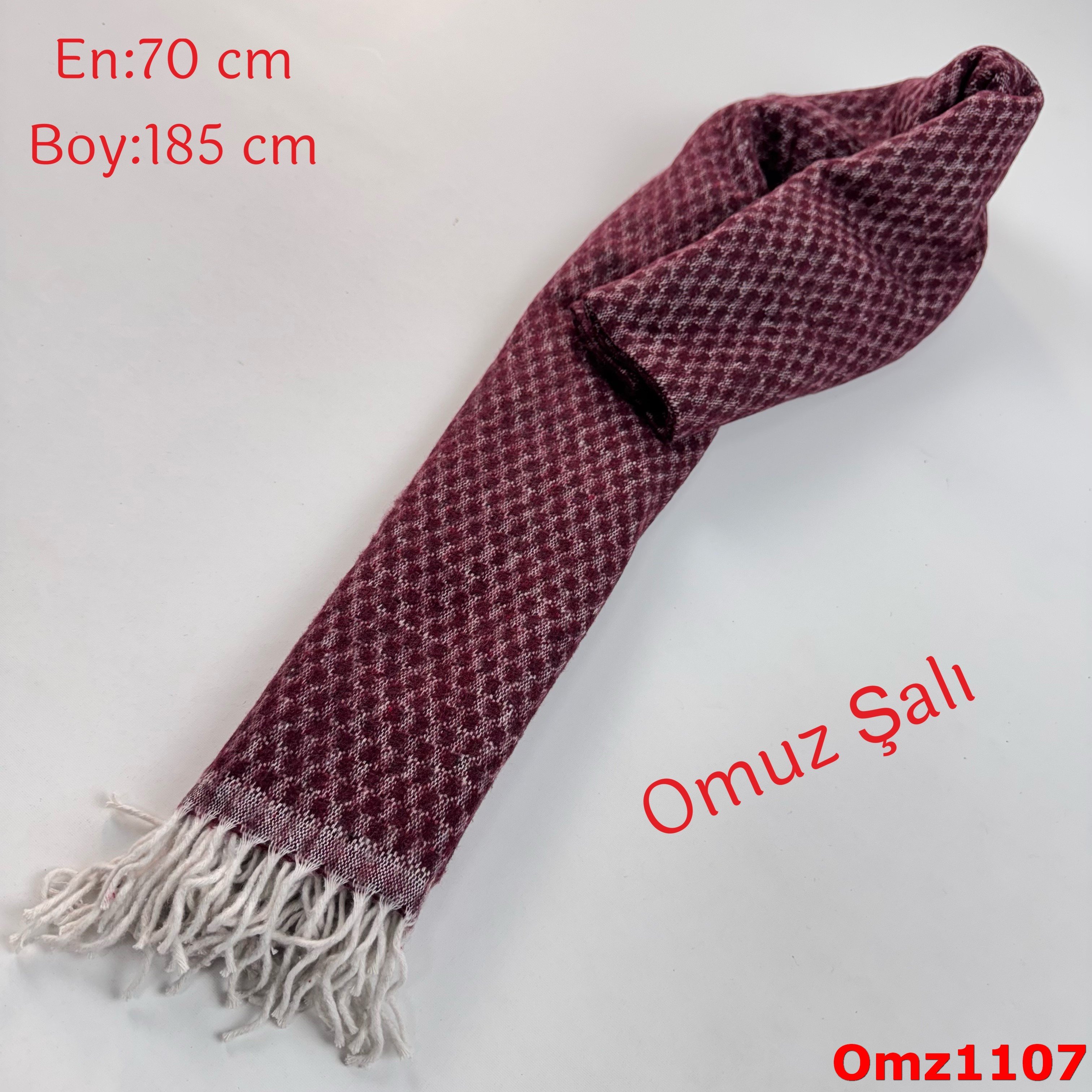 ZY-052 Düz Balıksırtı Omuz Şalı