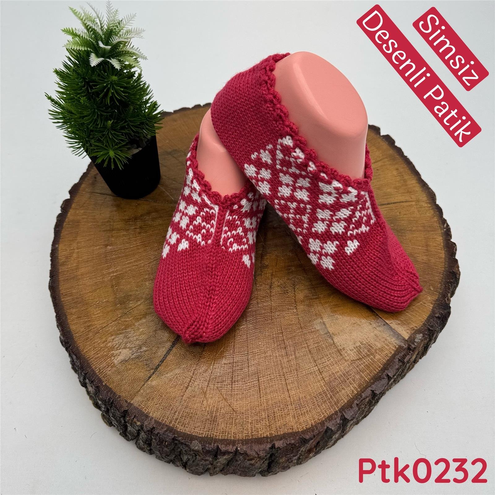 ZG-063 Simsiz Desenli Patik
