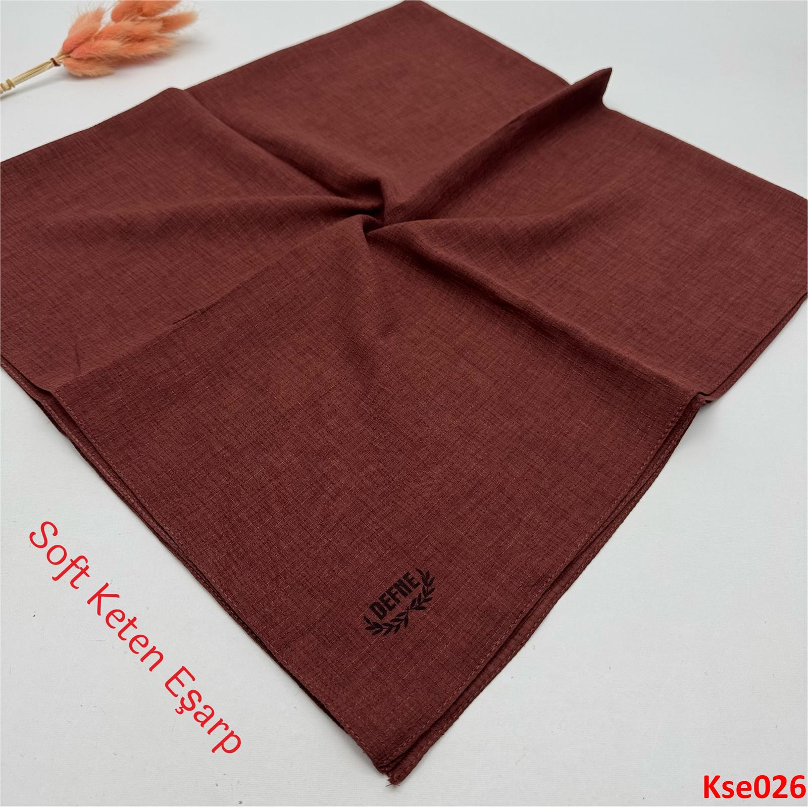 J-192 Soft Keten Eşarp