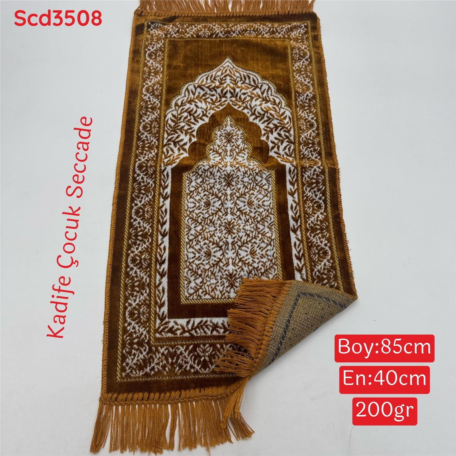 ZU-040  Kadife Çocuk Seccade