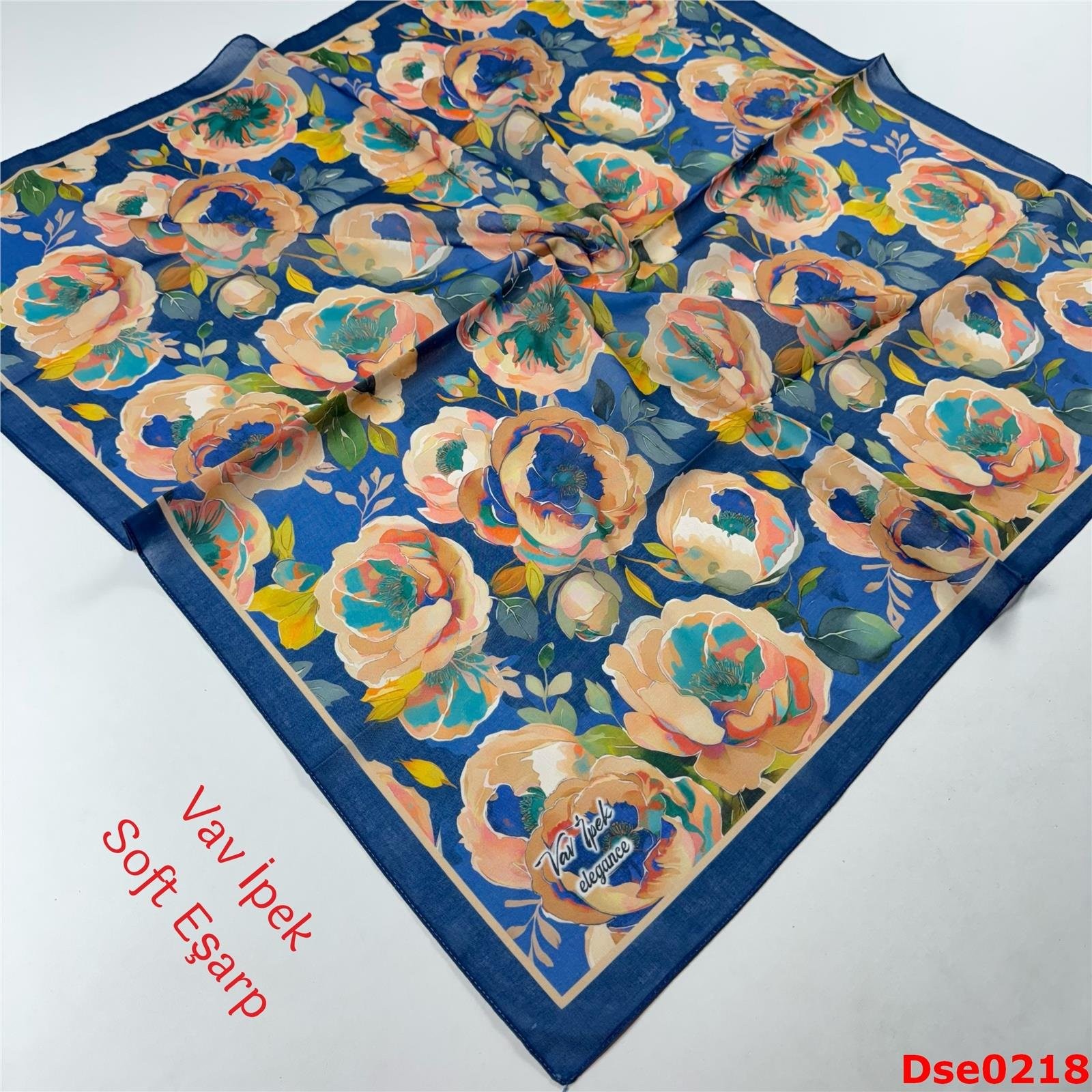 R-070 Vav İpek Soft Eşarp