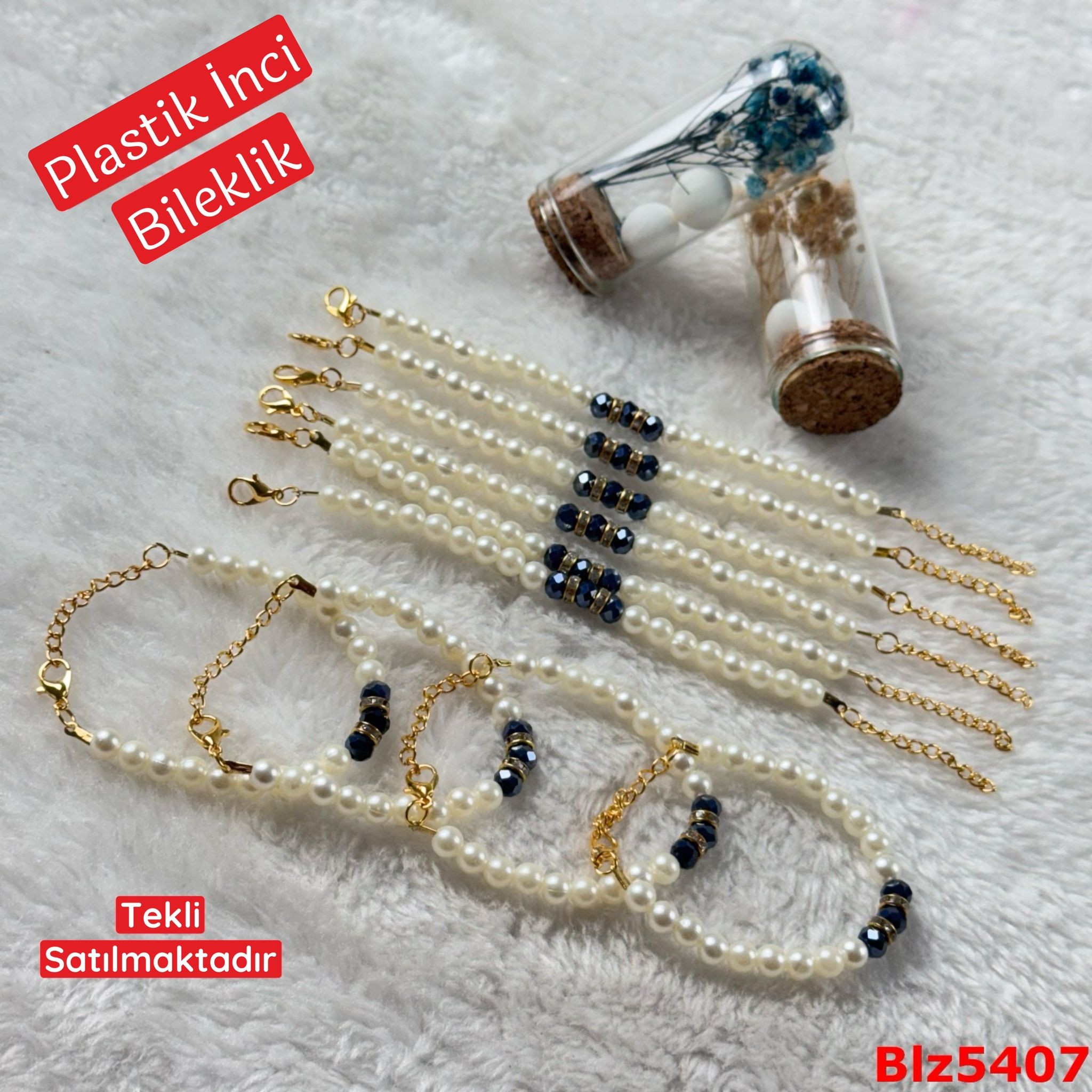 ZD-097 Plastik İnci Bileklik