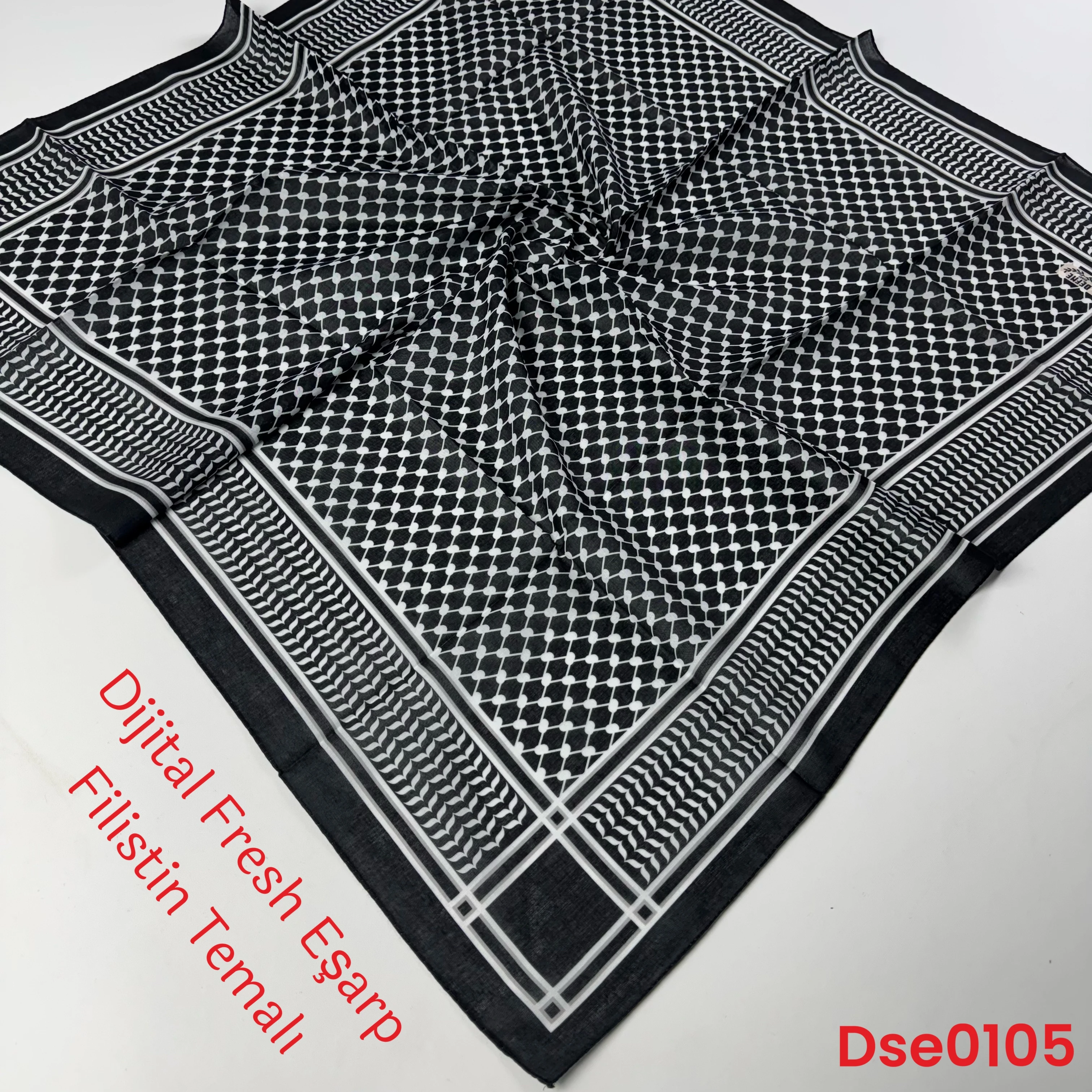 P-121 Dijital Fresh Eşarp