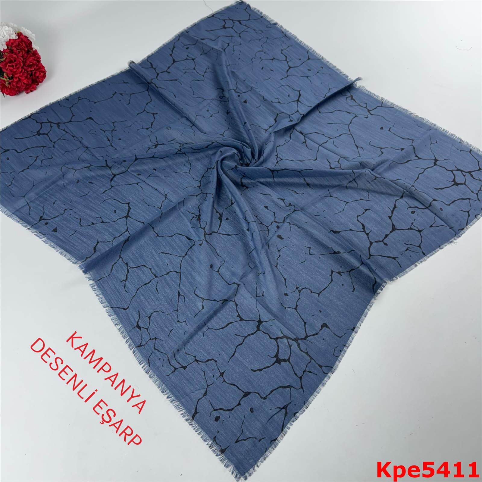 ZK-048 Kampanya Desenli Eşarp
