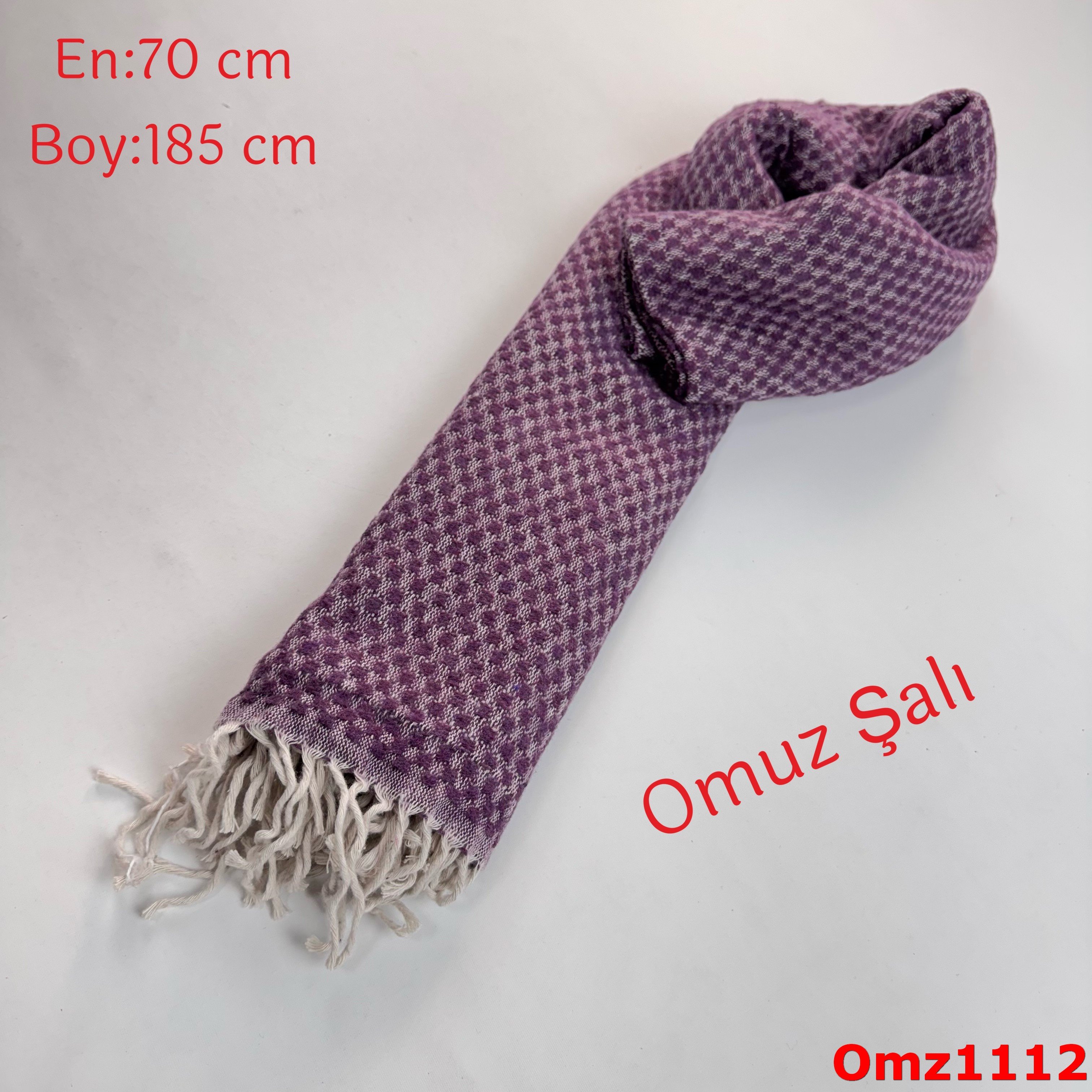 ZY-057 Düz Balıksırtı Omuz Şalı