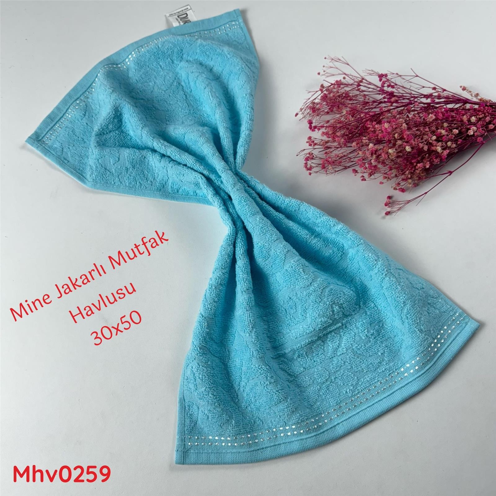 J-081 30*50 Mine Jakarlı Mutfak Havlusu