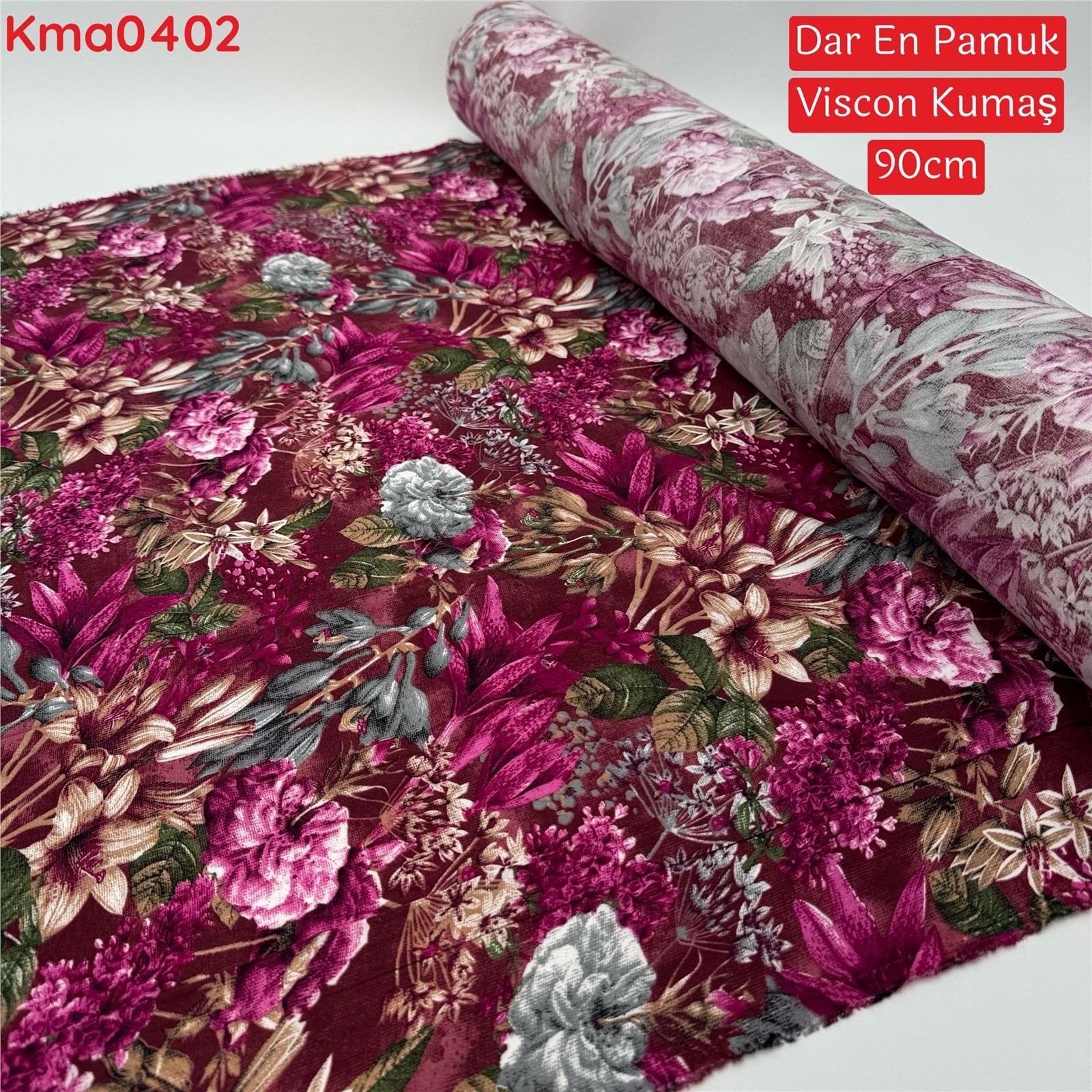 ZO-080 Dar En Pamuk Viscon Kumaş 90cm