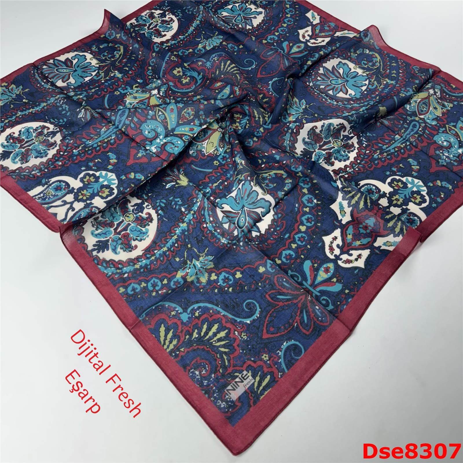 S-085 Dijital Fresh Eşarp