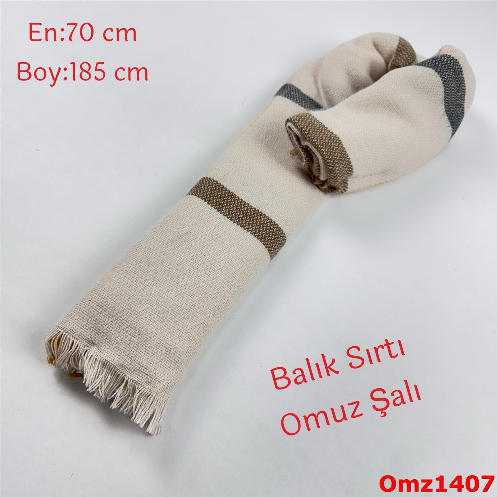 ZY-083 Düz Balıksırtı Omuz Şalı