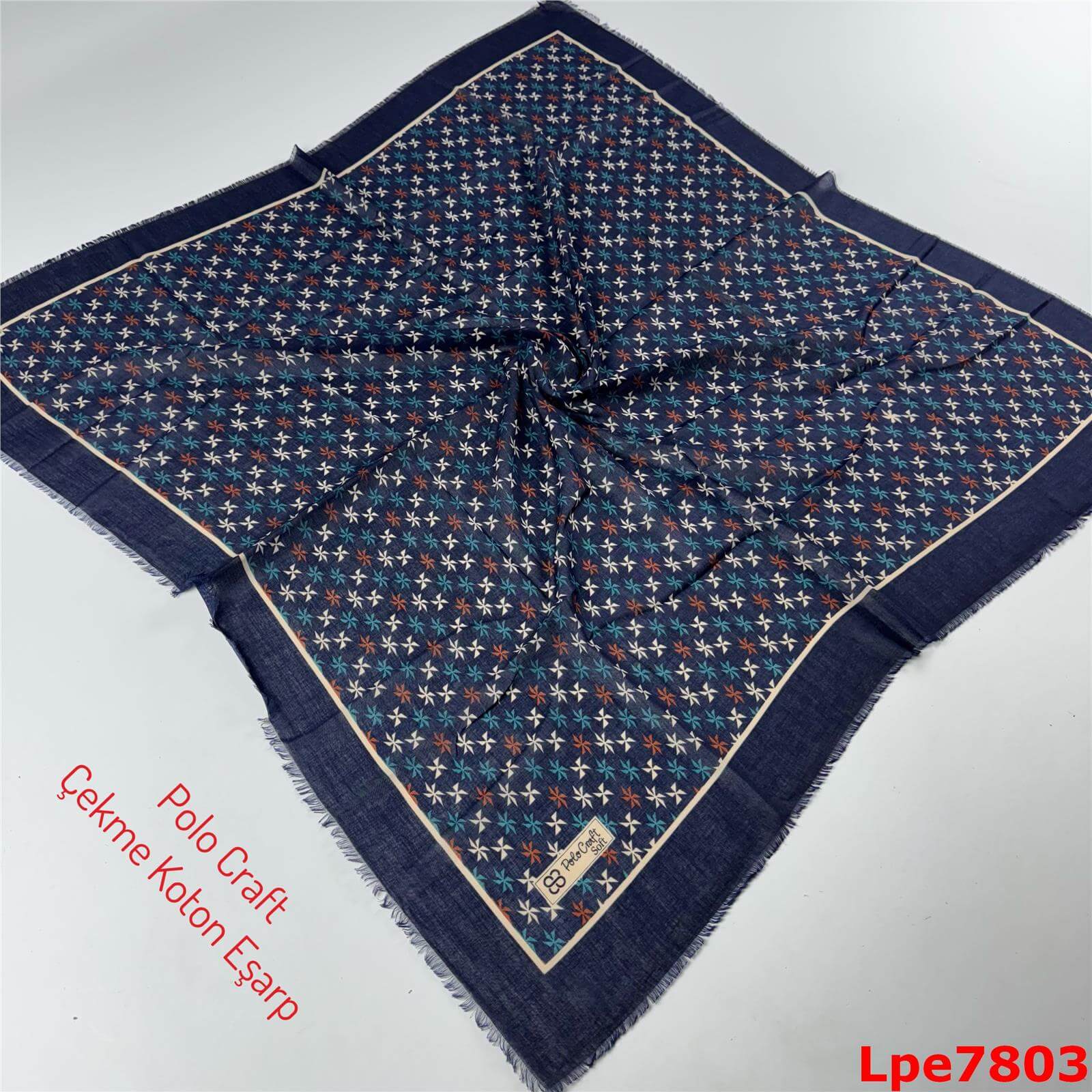 O-036 Polo Craft Çekme Coton Eşarp