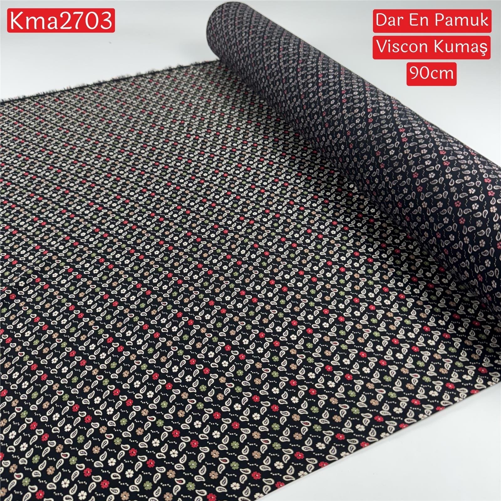 ZO-187 Dar En Pamuk Viscon Kumaş 90cm