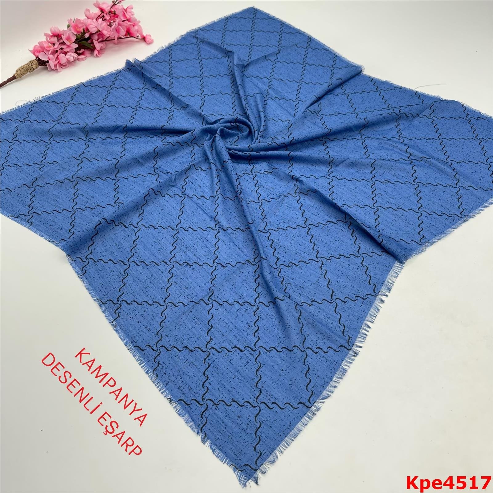 ZK-081 Kampanya Desenli Eşarp
