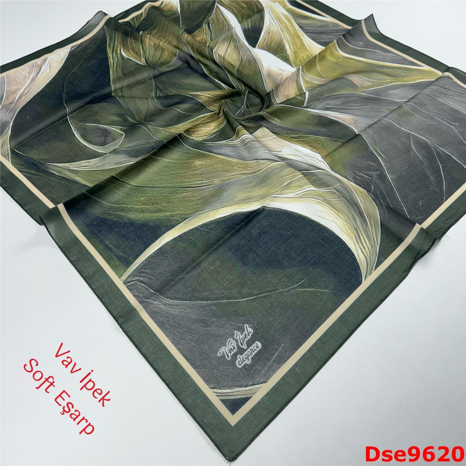 S-121 Vav İpek Soft Eşarp
