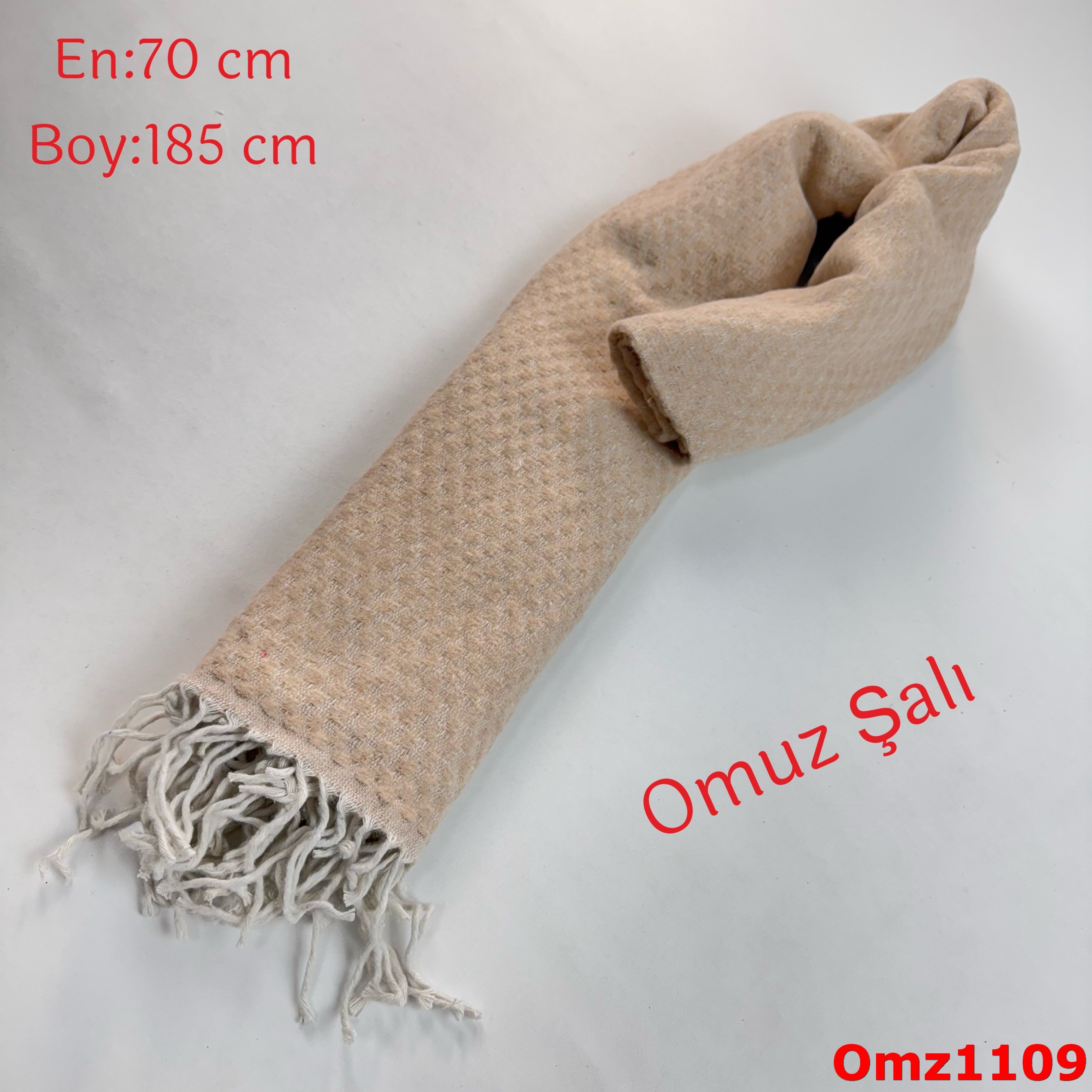 ZY-054 Düz Balıksırtı Omuz Şalı