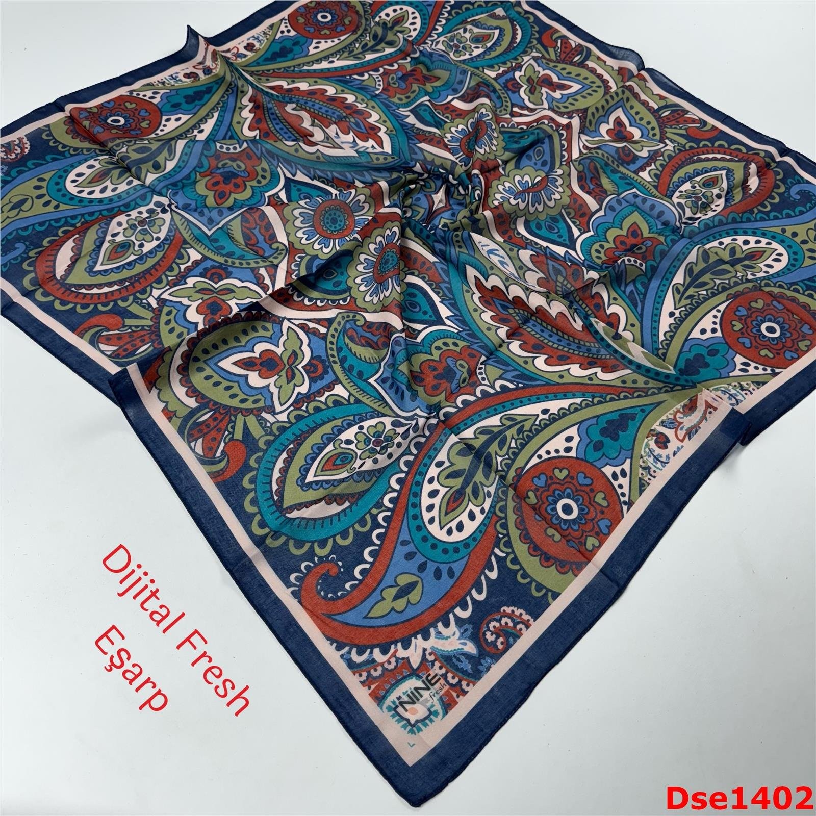 S-082  Dijital Fresh Eşarp