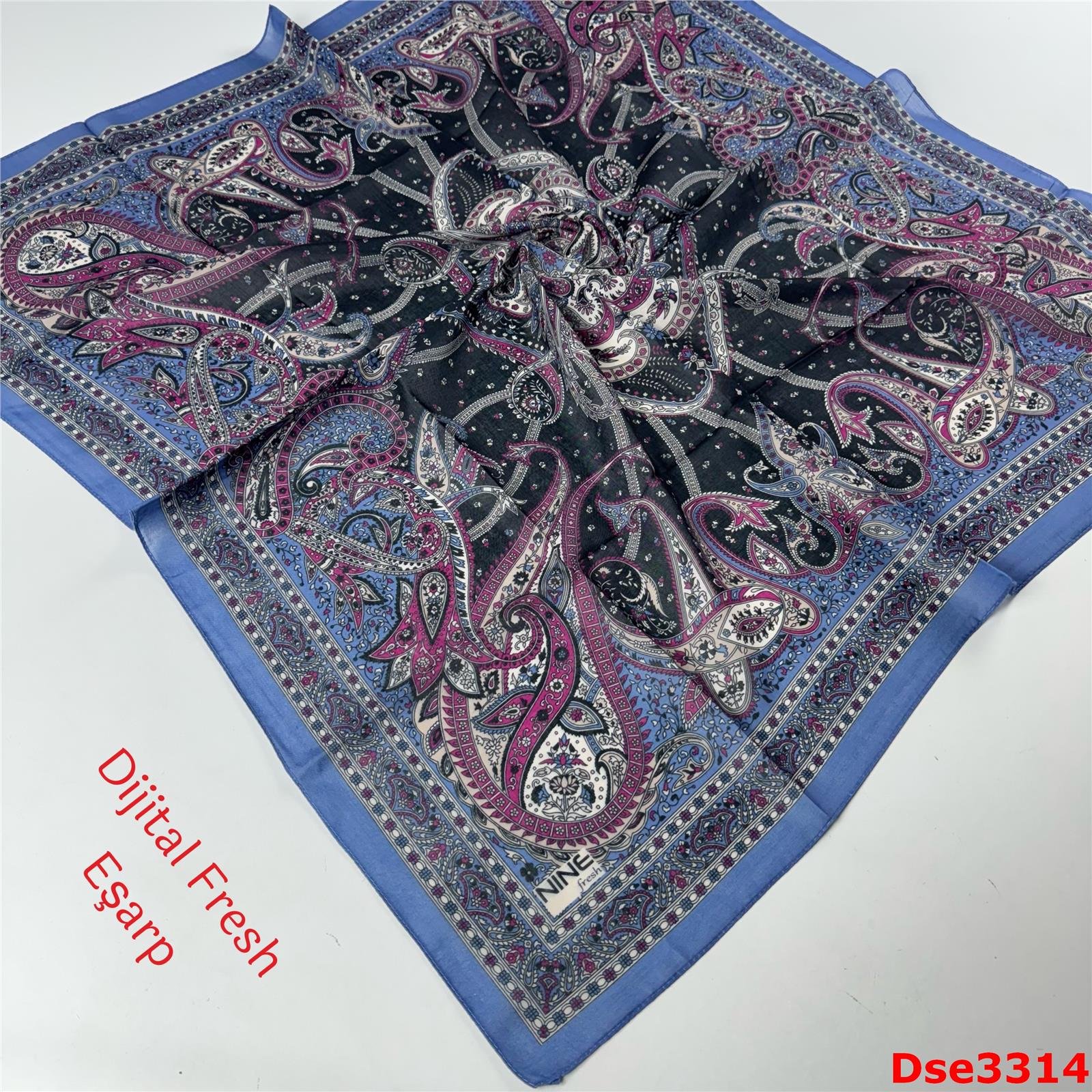 P-069 Dijital Fresh Eşarp